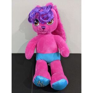 Build A Bear Honey Girl HG Risa Pink Rock Star Bunny Rabbit 20" Plush‎